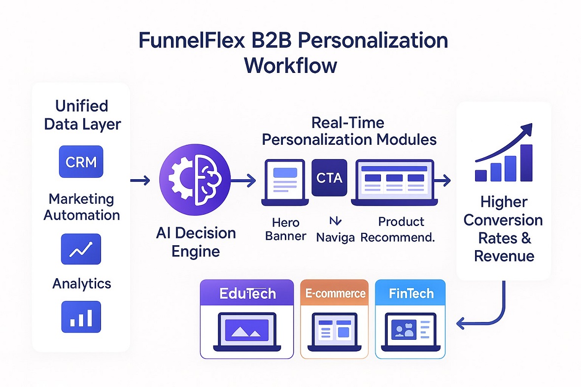 FunnelFLex B2B Personalization Workflow